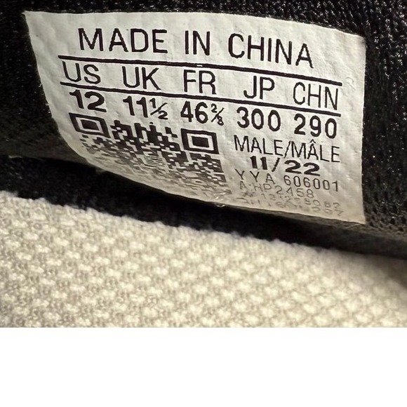 Adidas Freak Ultra 23 Black/White Football Cleats sz 12‎ - Picture 4 of 6